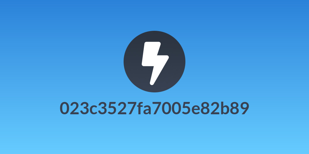023c3527fa7005e82b89