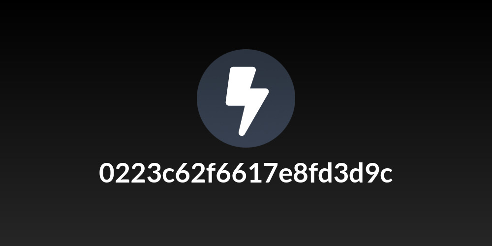 0223c62f6617e8fd3d9c