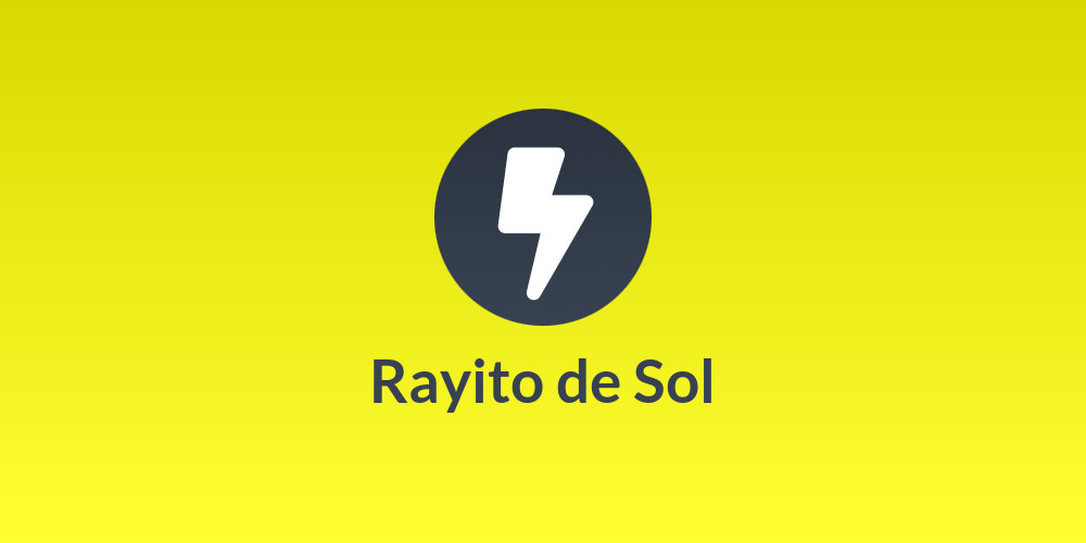 Rayito de Sol