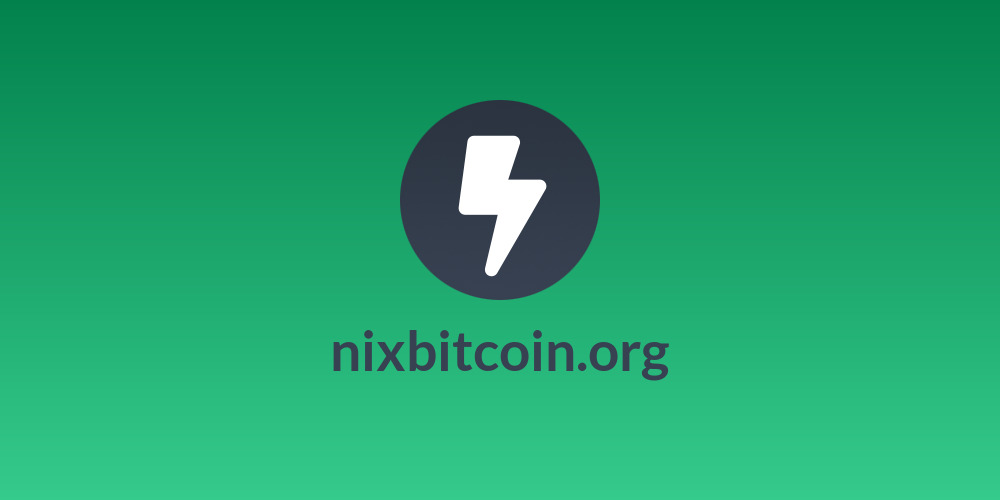 nixbitcoin.org