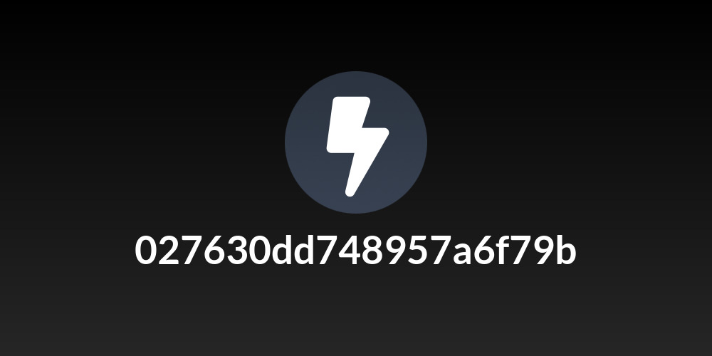 027630dd748957a6f79b