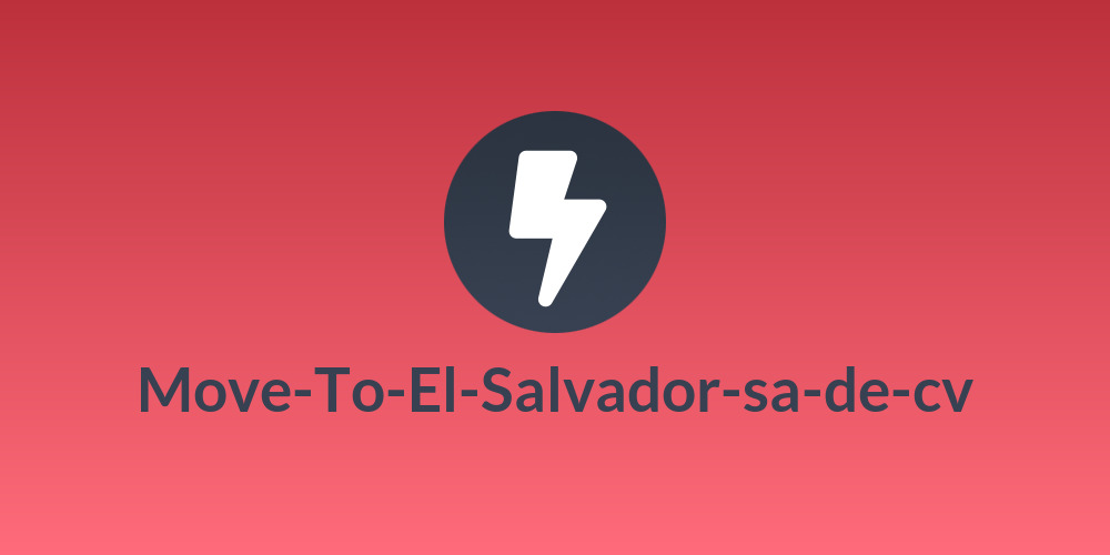 Move-To-El-Salvador-sa-de-cv