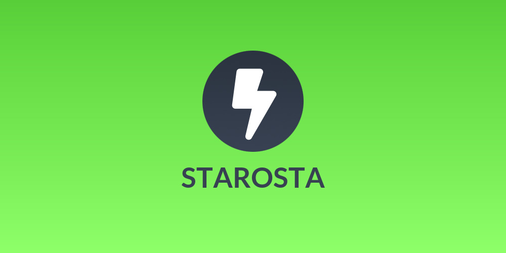 STAROSTA