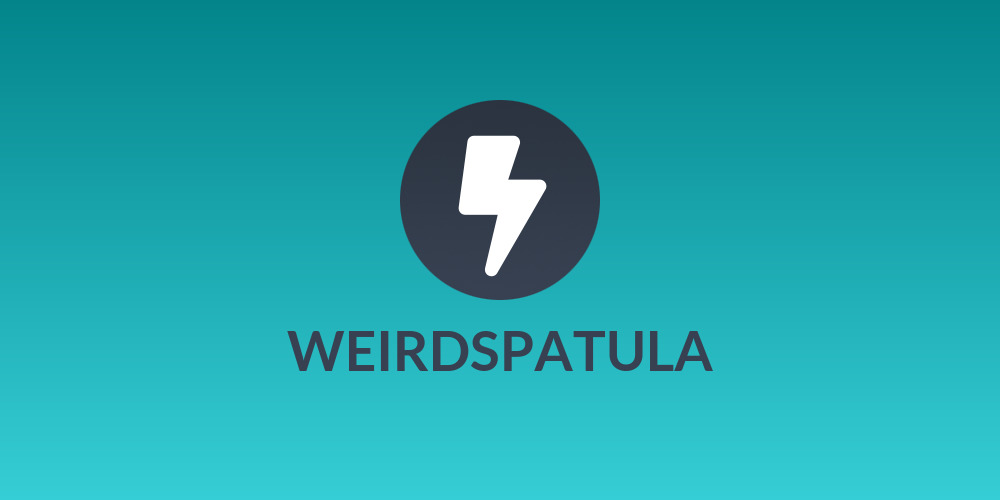 WEIRDSPATULA