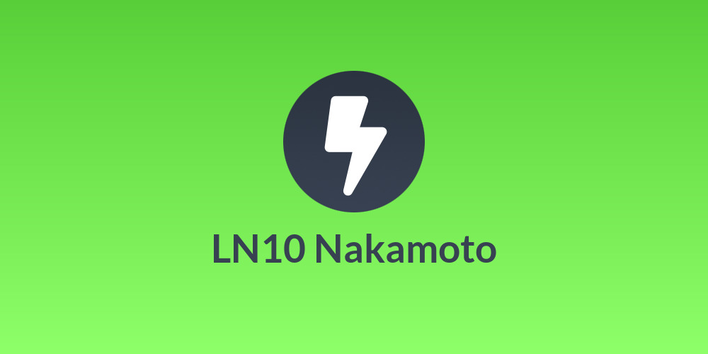 LN10 Nakamoto