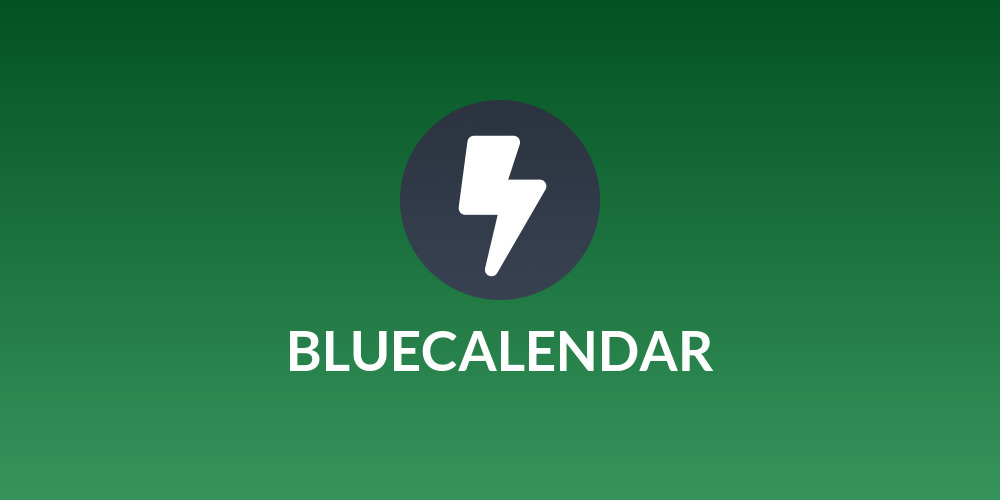 BLUECALENDAR
