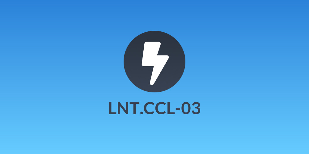 LNT.CCL-03