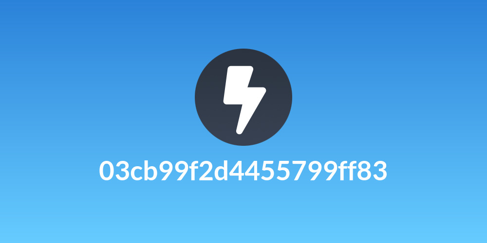 03cb99f2d4455799ff83