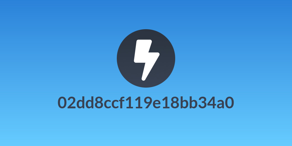 02dd8ccf119e18bb34a0