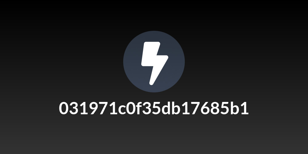 031971c0f35db17685b1