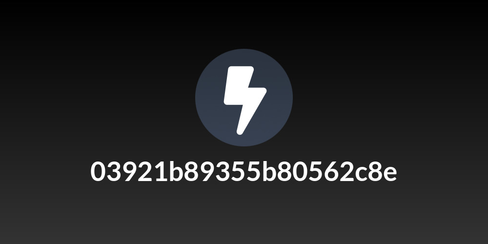 03921b89355b80562c8e