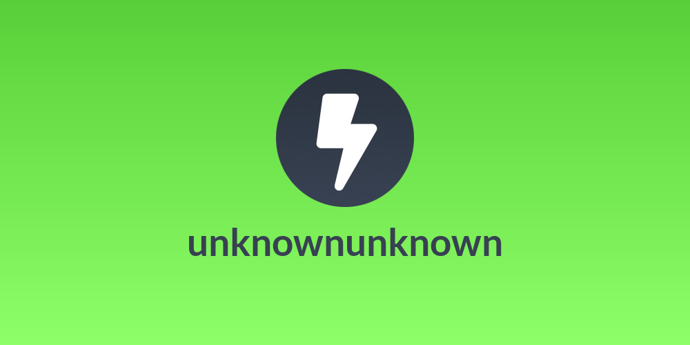 unknownunknown