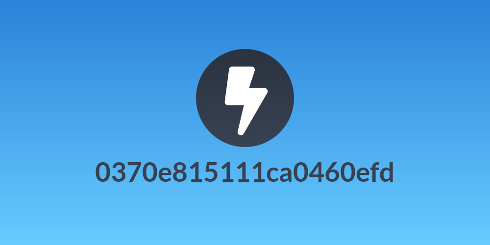 0370e815111ca0460efd