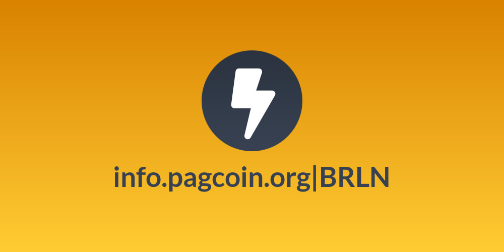 info.pagcoin.org|BR⚡️LN