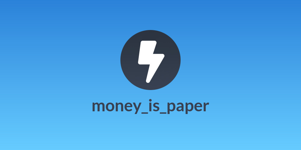 money_is_paper