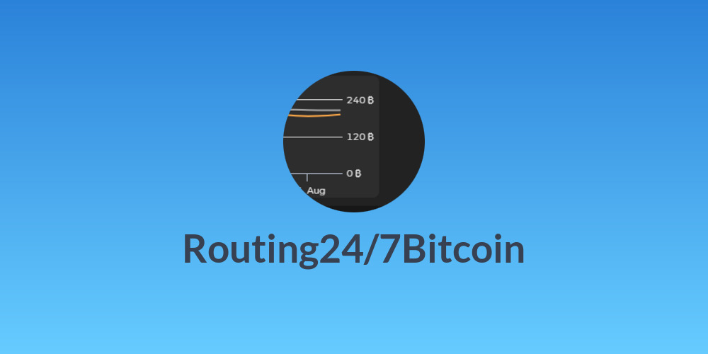 Routing24/7Bitcoin