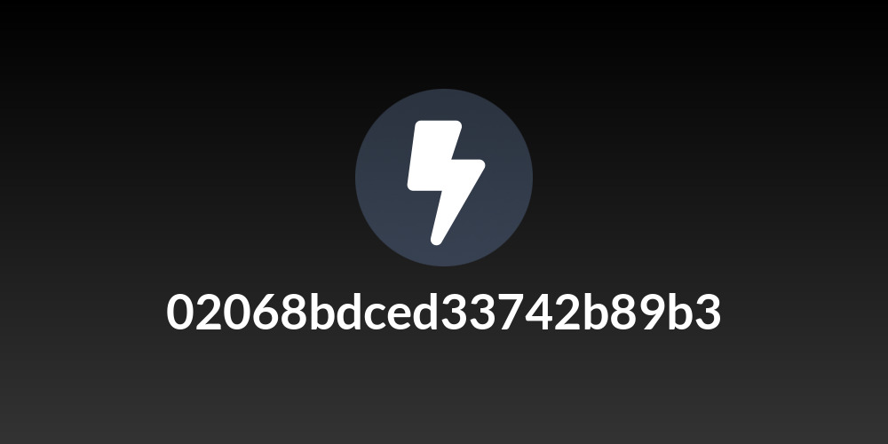 02068bdced33742b89b3