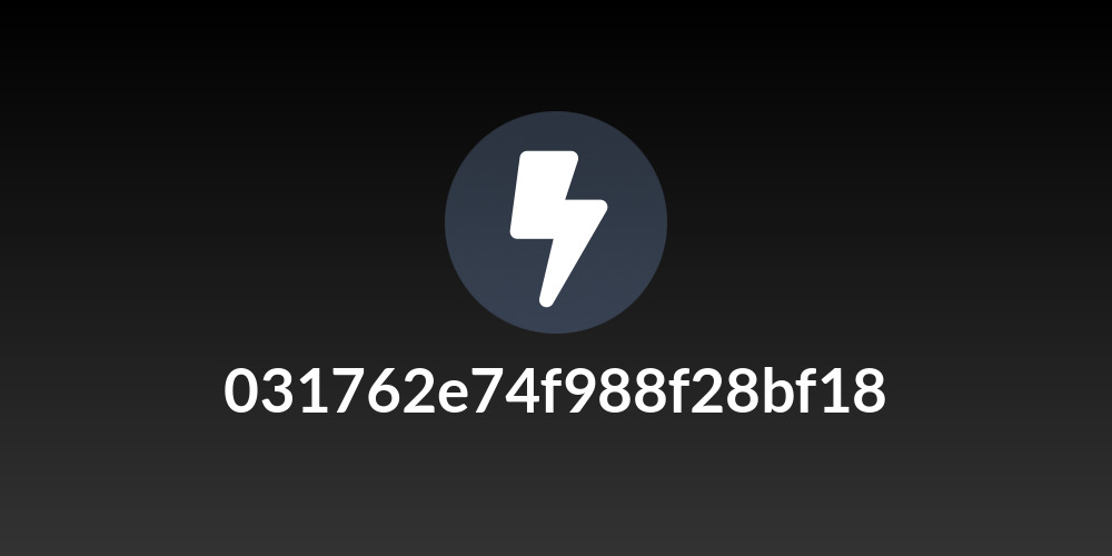 031762e74f988f28bf18