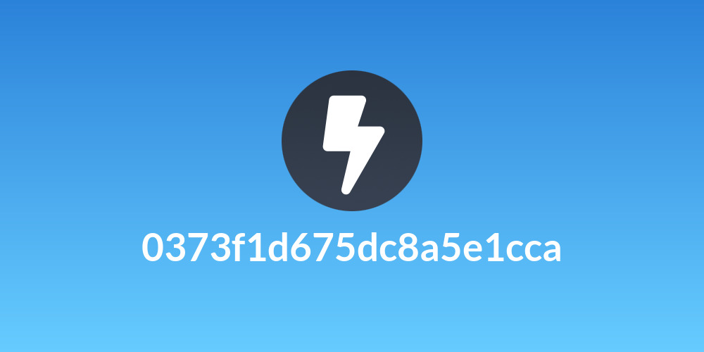 0373f1d675dc8a5e1cca