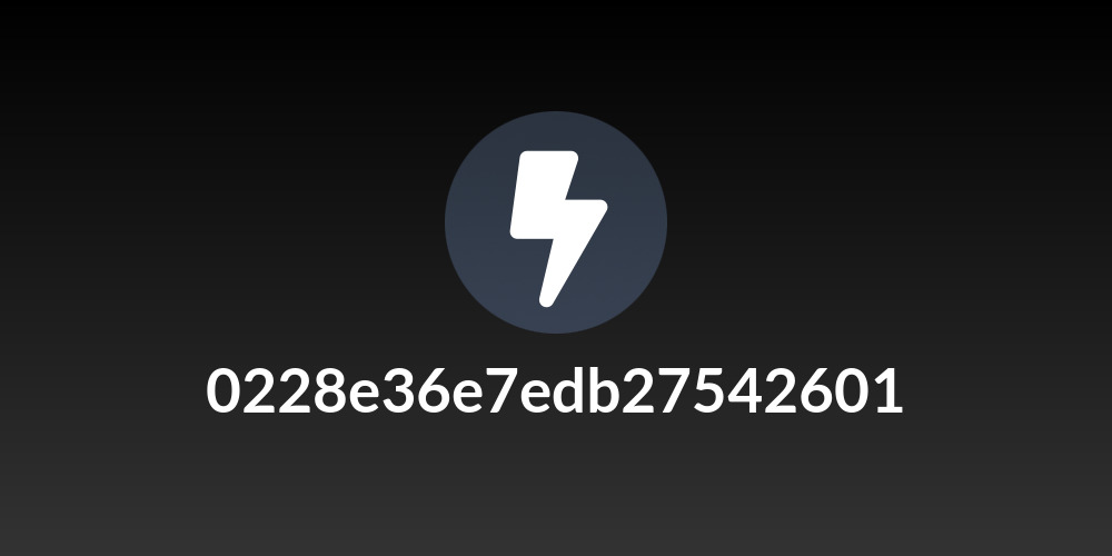 0228e36e7edb27542601