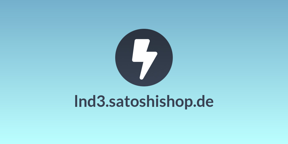 lnd3.satoshishop.de
