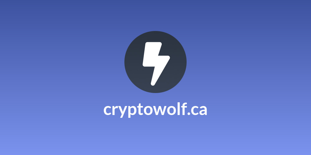 cryptowolf.ca