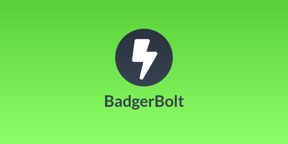 BadgerBolt