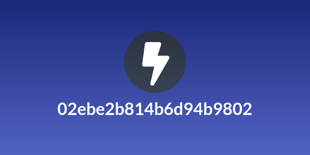 02ebe2b814b6d94b9802